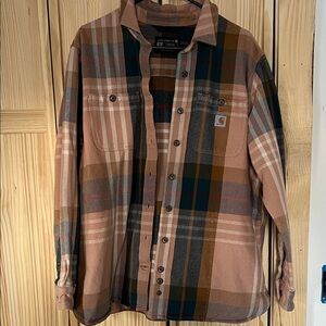 Carhartt Multicolor Plaid Shirt Jacket